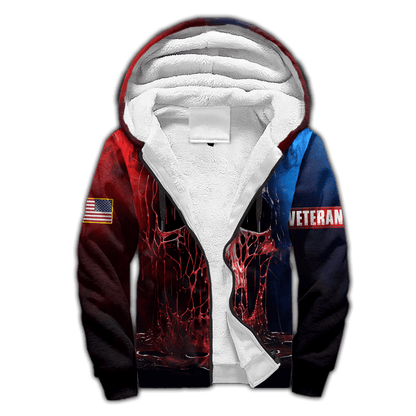 US Veteran - Skull Unisex Shirts MON04102201-VET , Gifts for veterans