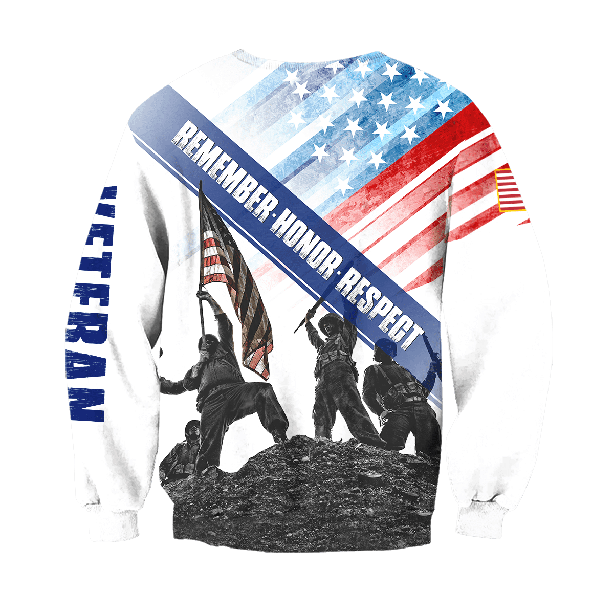 US Veteran - Remember Honor Respect- Unisex Shirts MON05102201-VET , Gifts for veterans