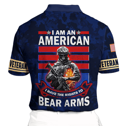 US Veteran - I Have The Rights To Bear Arms Unisex Shirts MH03102202 - VET , Gifts for veterans