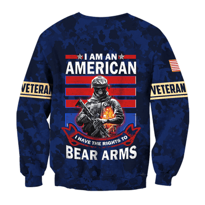 US Veteran - I Have The Rights To Bear Arms Unisex Shirts MH03102202 - VET , Gifts for veterans