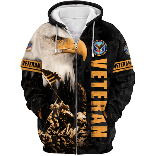 US Veteran - American Big Eagle Unisex Shirts MH04102202 - VET , Gifts for veterans