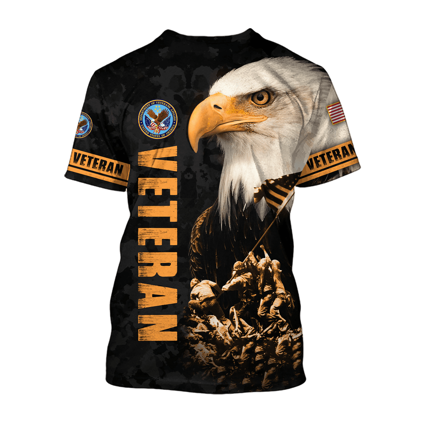 US Veteran - American Big Eagle Unisex Shirts MH04102202 - VET , Gifts for veterans