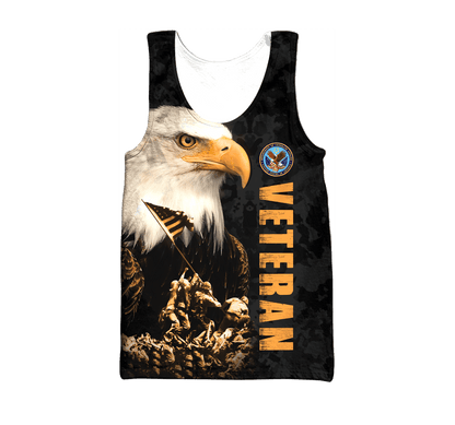 US Veteran - American Big Eagle Unisex Shirts MH04102202 - VET , Gifts for veterans