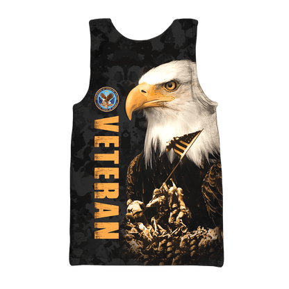 US Veteran - American Big Eagle Unisex Shirts MH04102202 - VET , Gifts for veterans