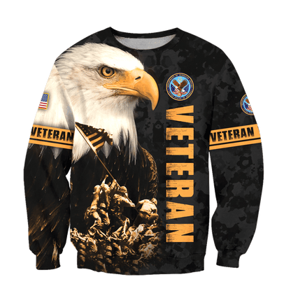 US Veteran - American Big Eagle Unisex Shirts MH04102202 - VET , Gifts for veterans