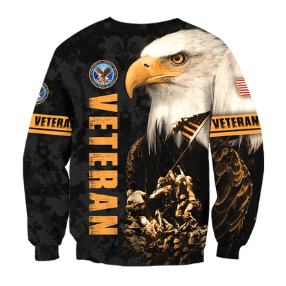 US Veteran - American Big Eagle Unisex Shirts MH04102202 - VET , Gifts for veterans