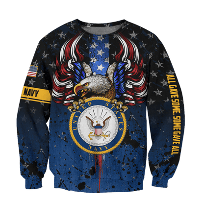 US Navy - All Gave Some Some Gave All Unisex Shirts MH04112202 - NA , Gifts for veterans