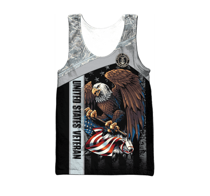 US Air Force - American Bald Eagle Flag All Unisex Shirts MON04112205-AF , Gifts for veterans, easychoo.com