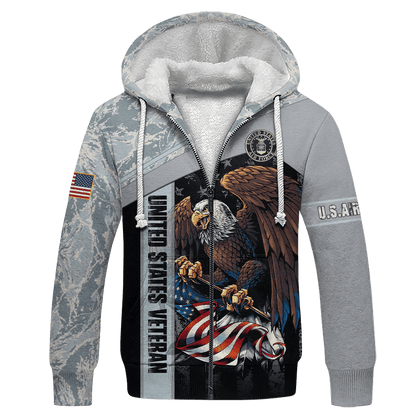 US Air Force - American Bald Eagle Flag All Unisex Shirts MON04112205-AF , Gifts for veterans, easychoo.com