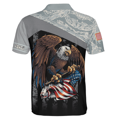 US Air Force - American Bald Eagle Flag All Unisex Shirts MON04112205-AF , Gifts for veterans, easychoo.com