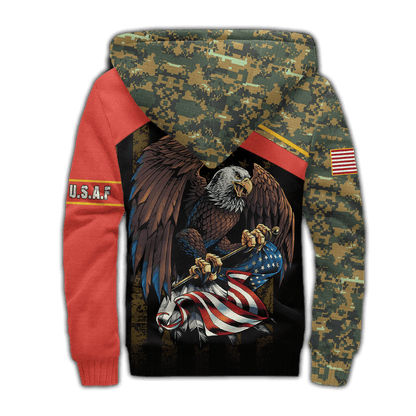 US Coast Guard - American Bald Eagle Flag Unisex Shirts MON04112206-CG , Gifts for veterans