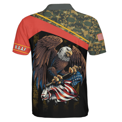 US Coast Guard - American Bald Eagle Flag Unisex Shirts MON04112206-CG , Gifts for veterans