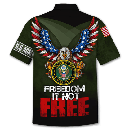 US Veteran - Freedom It Not Free Unisex Shirts TT04112201-VET , Gifts for veterans