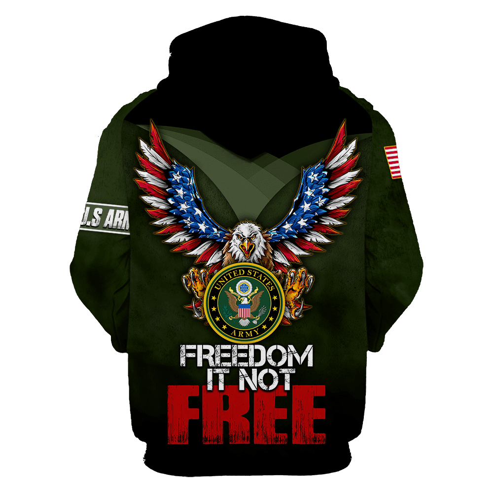 US Veteran - Freedom It Not Free Unisex Shirts TT04112201-VET , Gifts for veterans