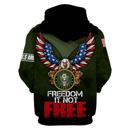 US Veteran - Freedom It Not Free Unisex Shirts TT04112201-VET , Gifts for veterans
