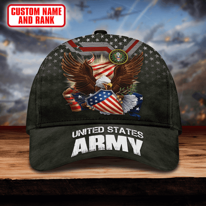 United States Army Eagle - US Army Personalize Cap , Gifts for veterans