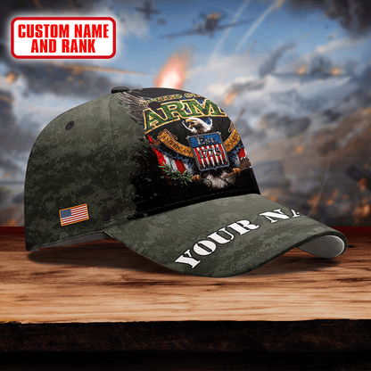 Premium Eagle US ARMY PERSONALIZE CAP , Gifts for veterans