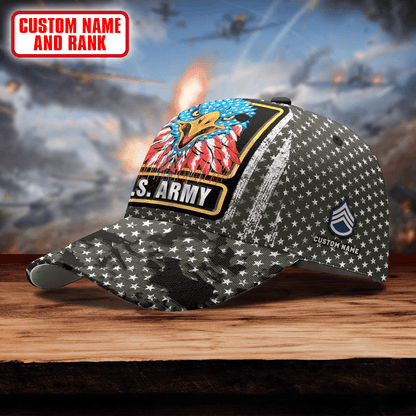 Eagle With Stars - US Army Personalize Cap , Gifts for veterans
