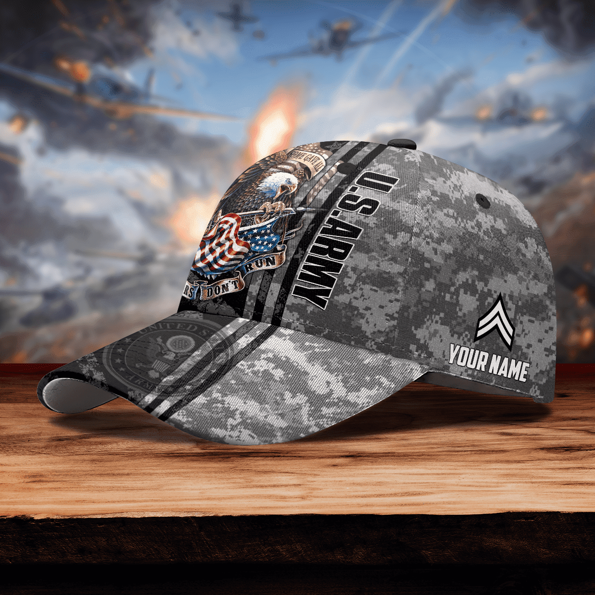 ALL GAVE SOME - SOME GAVE ALL - US ARMY PERSONALIZE CAP , Gifts for veterans