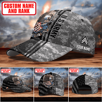 ALL GAVE SOME - SOME GAVE ALL - US ARMY PERSONALIZE CAP , Gifts for veterans