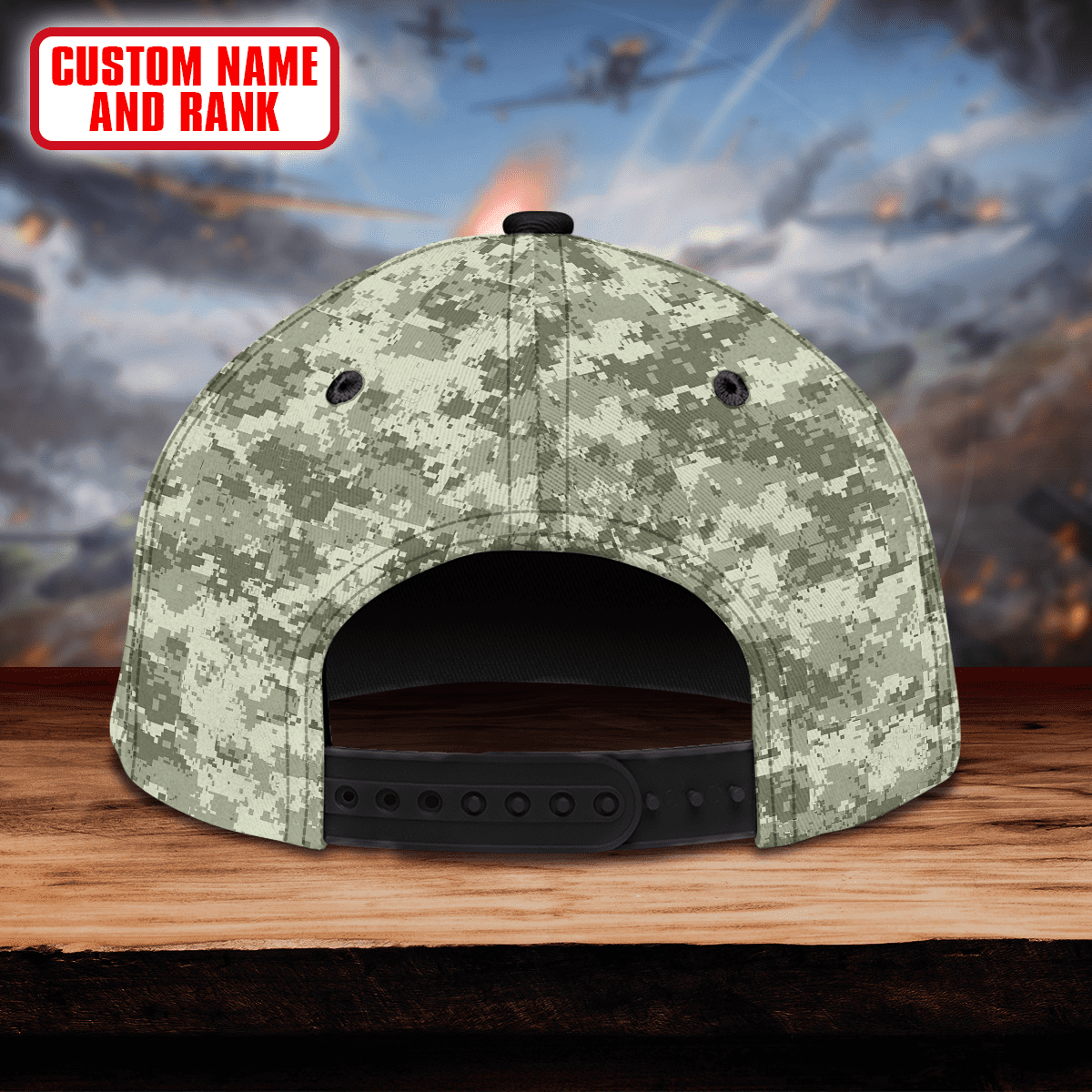 US Army Camo American - US Army Personalize Cap , Gifts for veterans