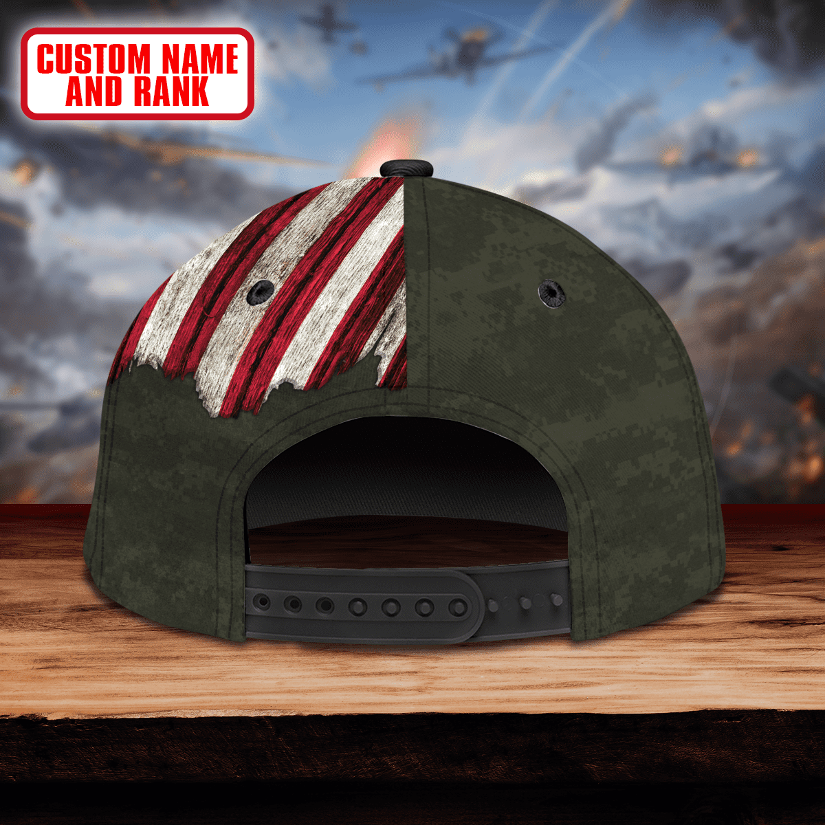 US Army Camo American - US Army Personalize Cap , Gifts for veterans