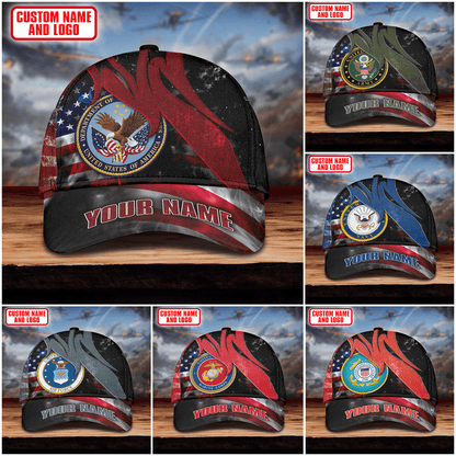 Premium Honoring All Who Served US Veteran Cap , Gifts for veterans
