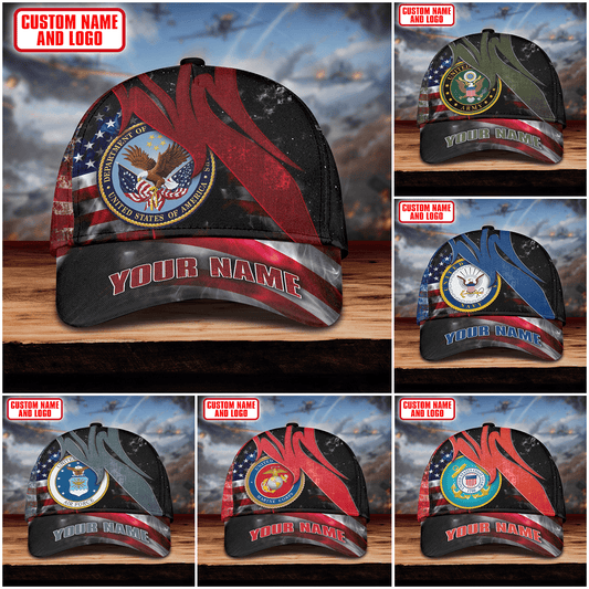 Premium Honoring All Who Served US Veteran Cap , Gifts for veterans