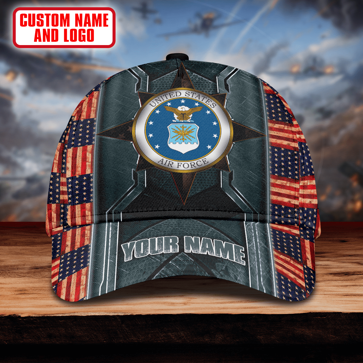 Premium Eagle US Veteran Cap , Gifts for veterans