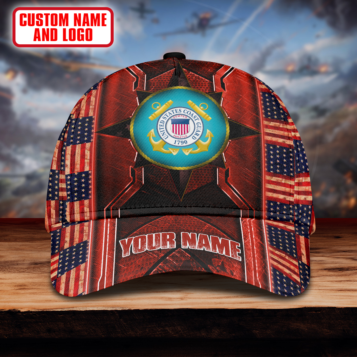 Premium Eagle US Veteran Cap , Gifts for veterans