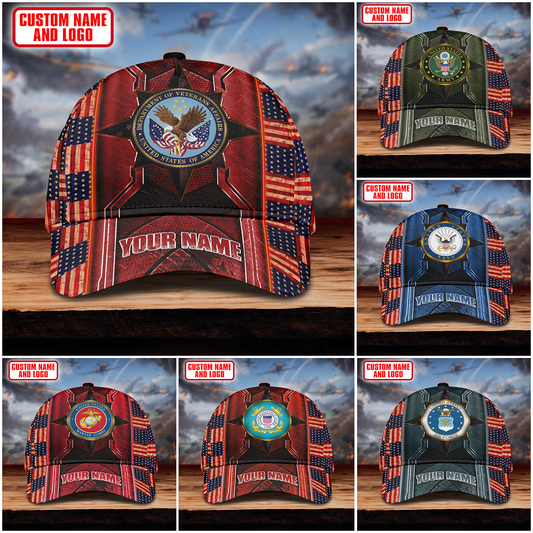 Premium Eagle US Veteran Cap , Gifts for veterans