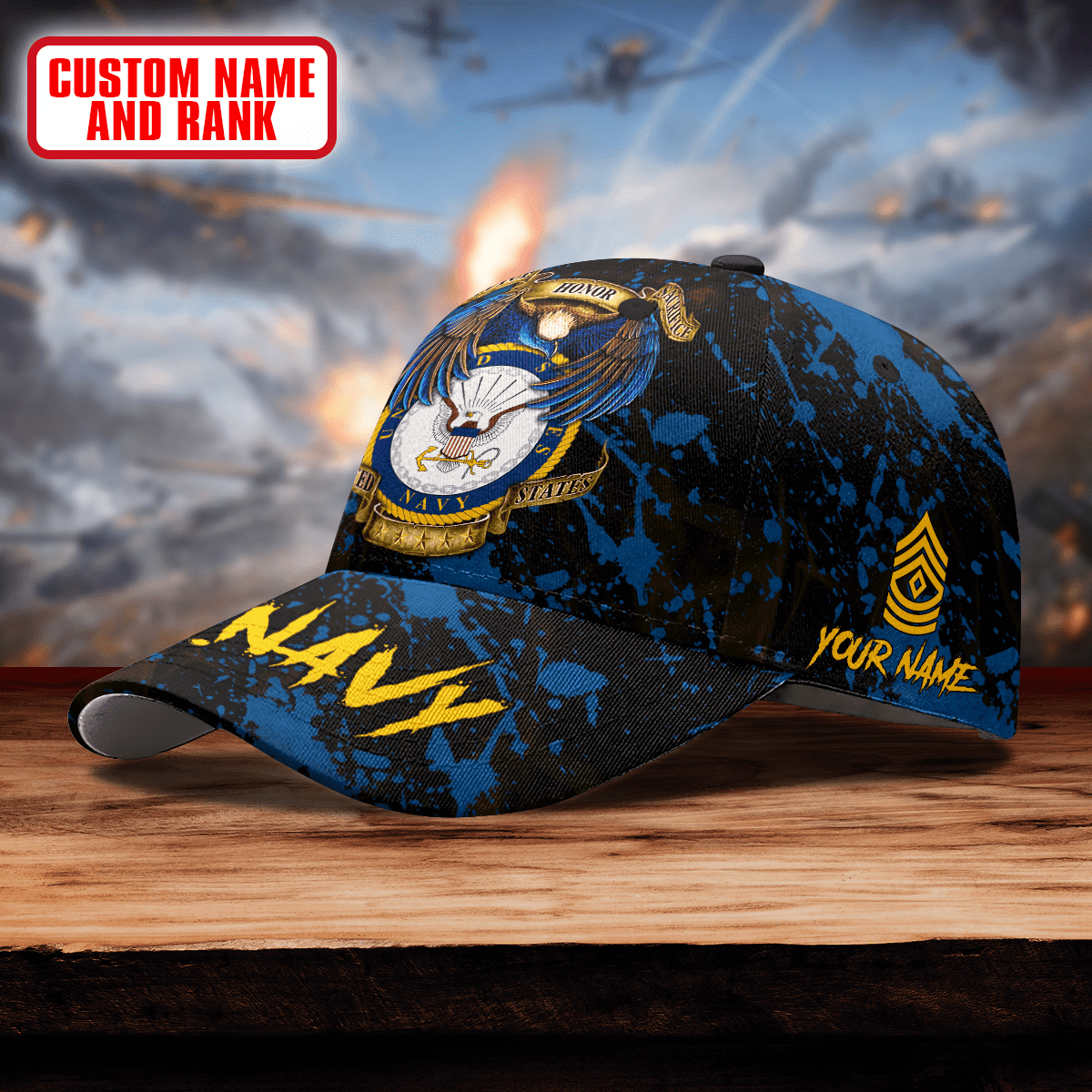 Premium Eagle US Cap custom name , Gifts for veterans