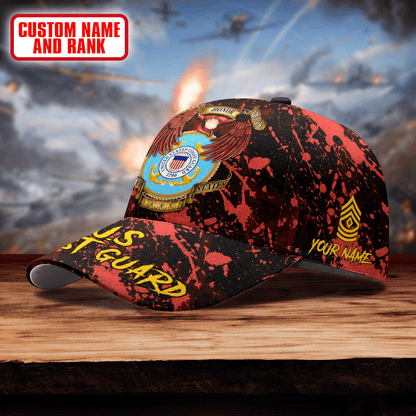 Premium Eagle US Cap custom name , Gifts for veterans
