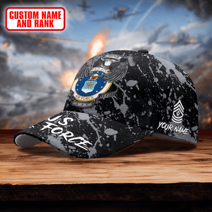 Premium Eagle US Cap custom name , Gifts for veterans