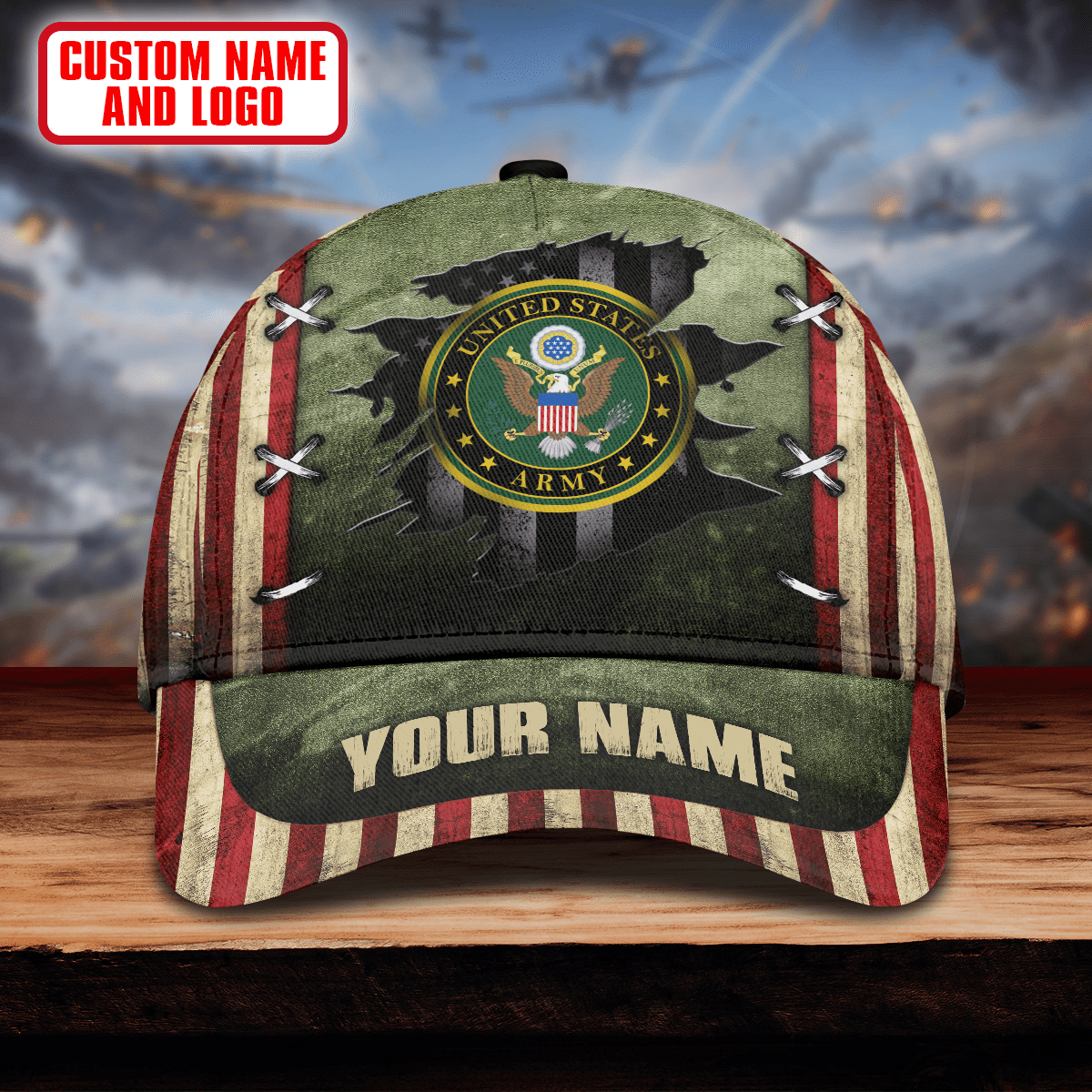 Apparel Veteran Cap 3D Flag USA Printed , Gifts for veterans