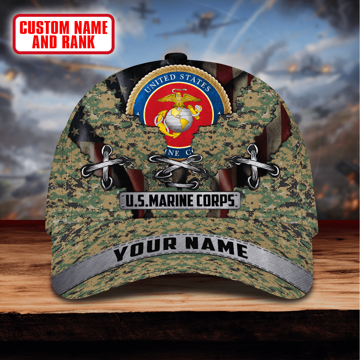 Copy ofApparel Eagle US Cap custom name , Gifts for veterans