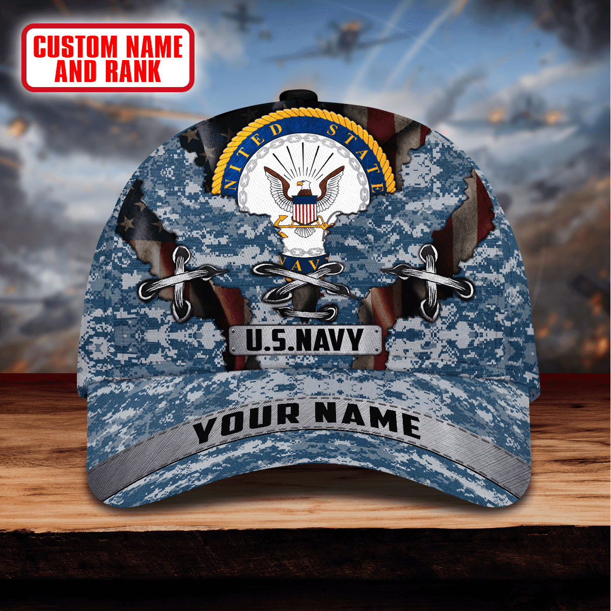 Copy ofApparel Eagle US Cap custom name , Gifts for veterans
