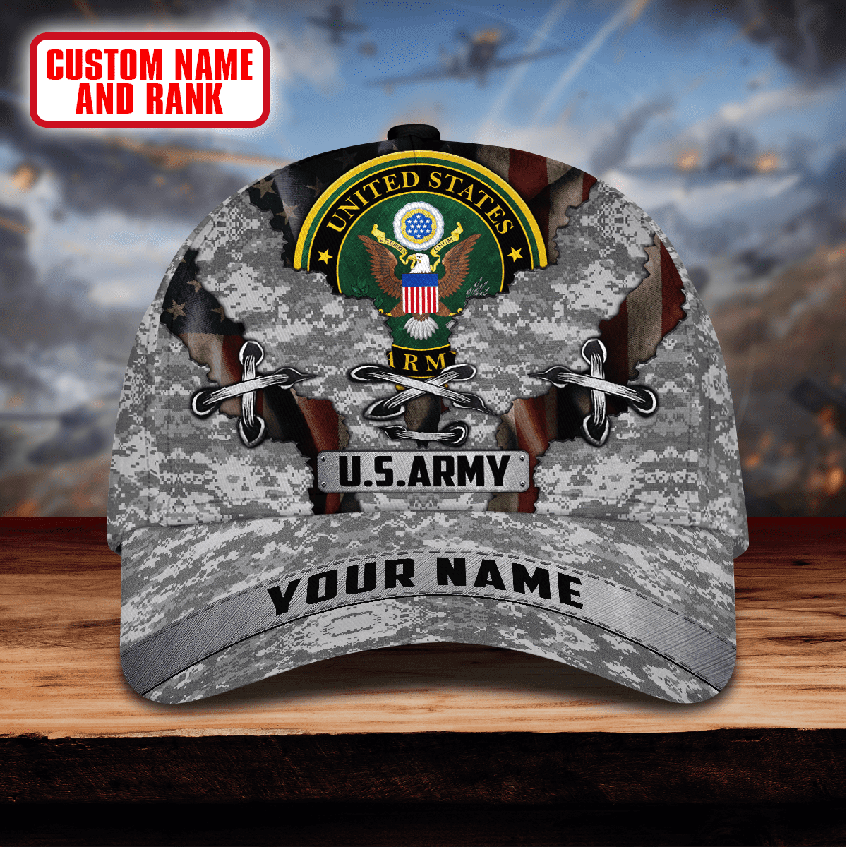 Copy ofApparel Eagle US Cap custom name , Gifts for veterans