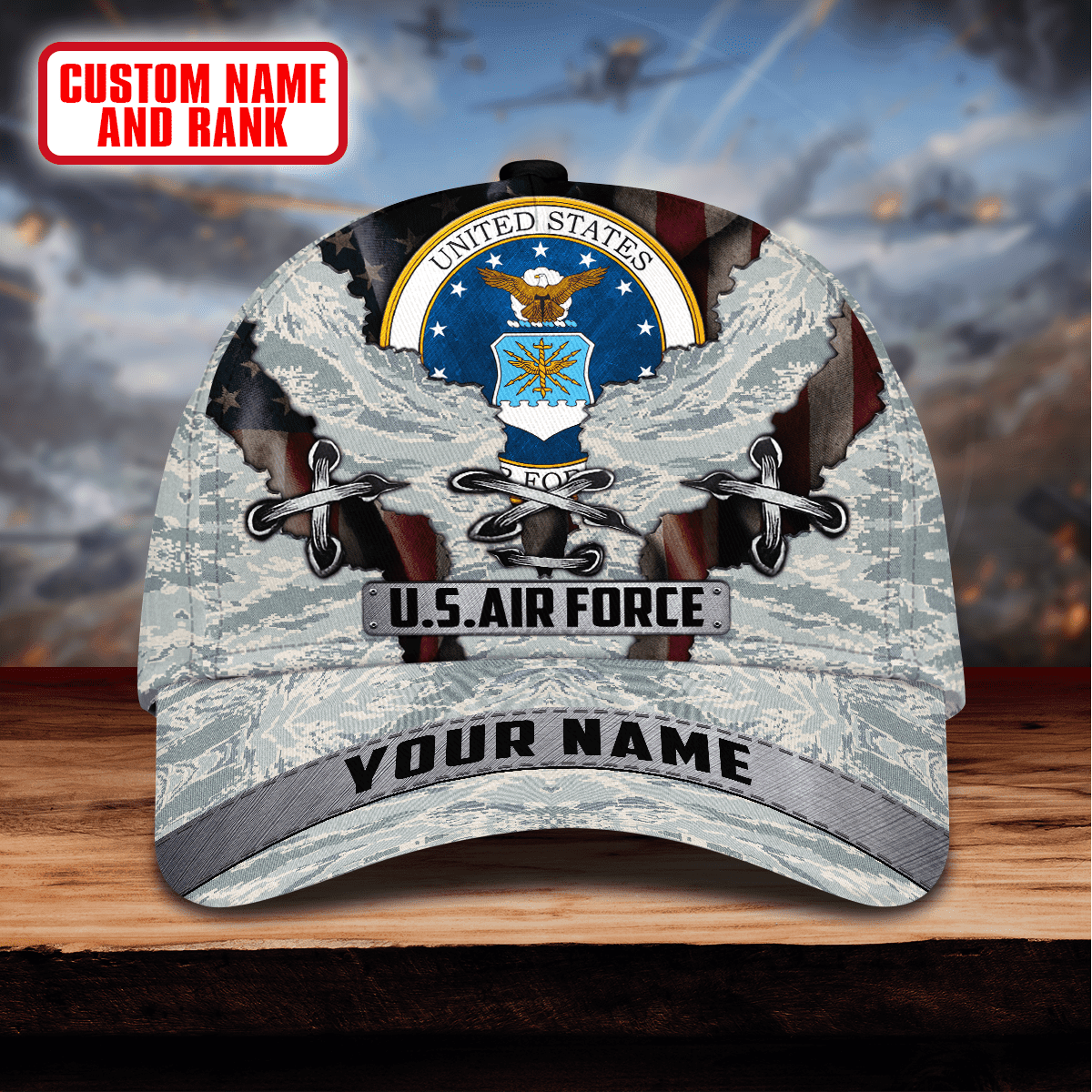 Copy ofApparel Eagle US Cap custom name , Gifts for veterans