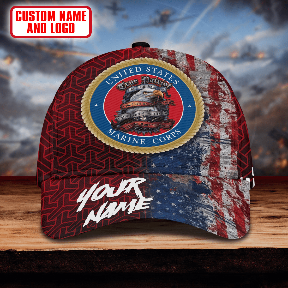EAGLE BIG LOGO 3D CAPS , Gifts for veterans