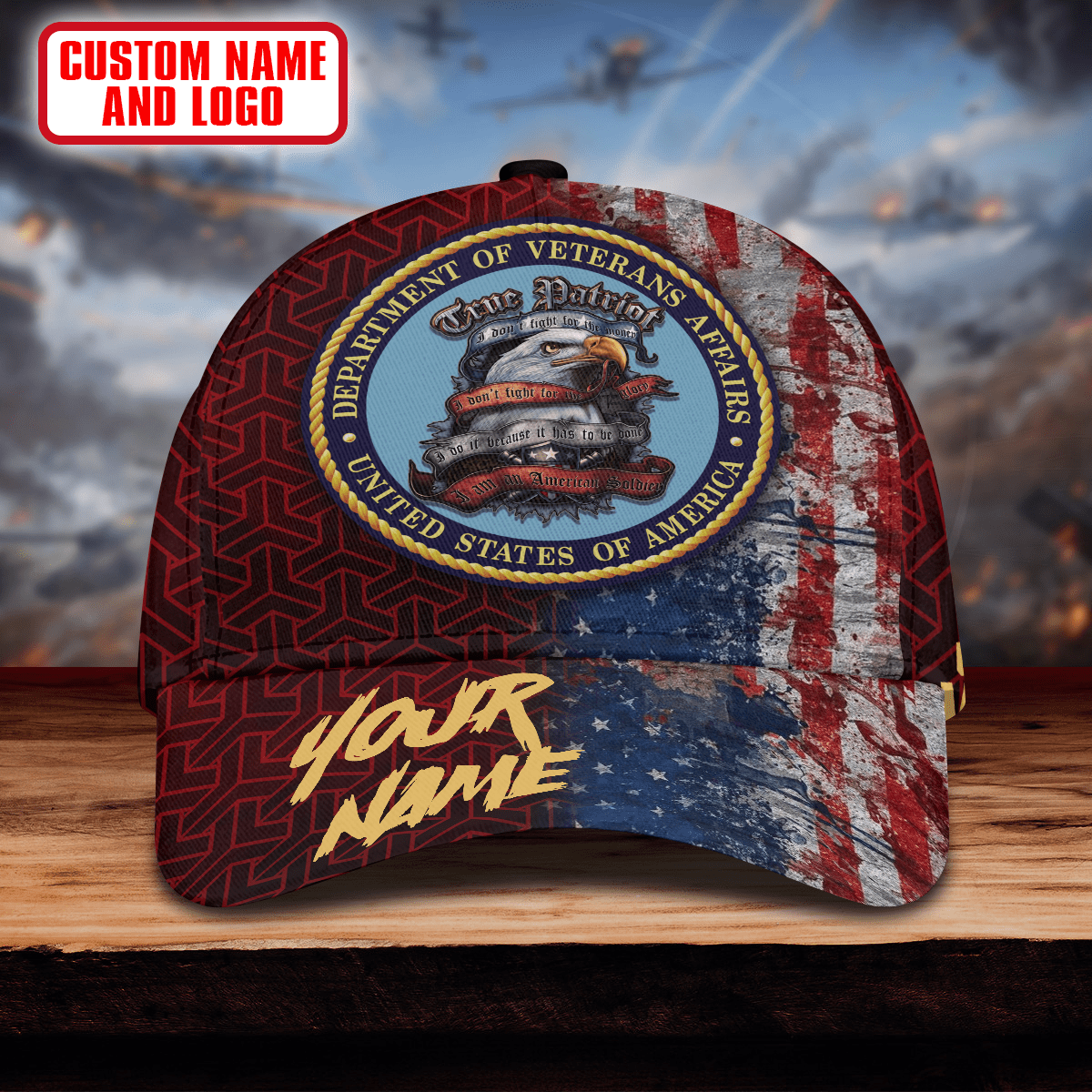 EAGLE BIG LOGO 3D CAPS , Gifts for veterans