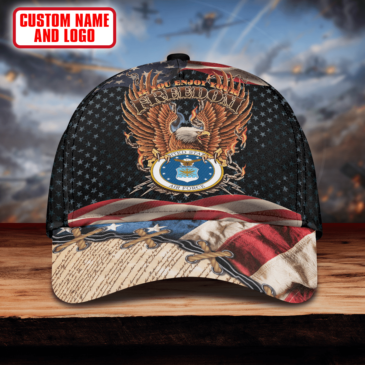 Premium Honoring All Who Served United States Cap , Gifts for veterans