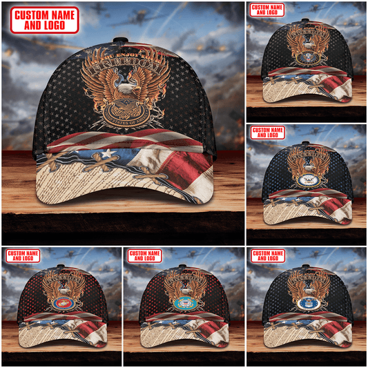 Premium Honoring All Who Served United States Cap , Gifts for veterans