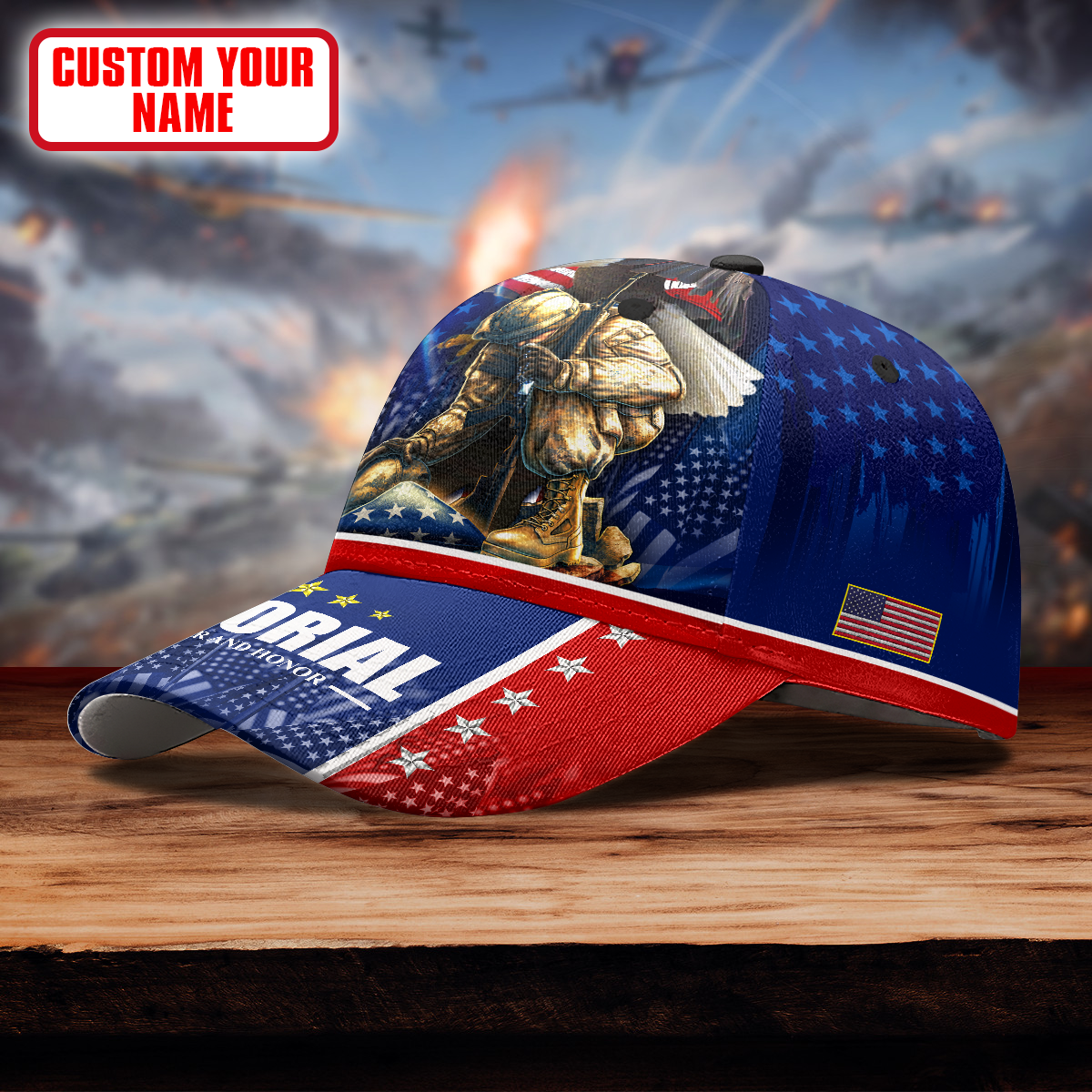 US Veteran Memorial Remember and Honor Cap , Gifts for veterans