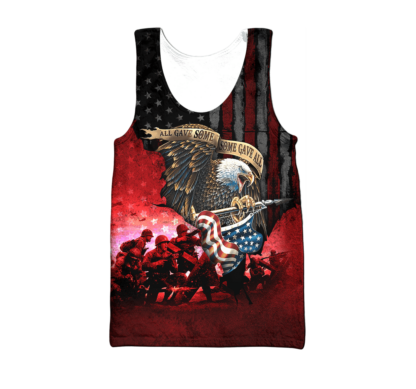 US VETERAN - All Gave Some Some Gave All Unisex Shirts , Gifts for veterans