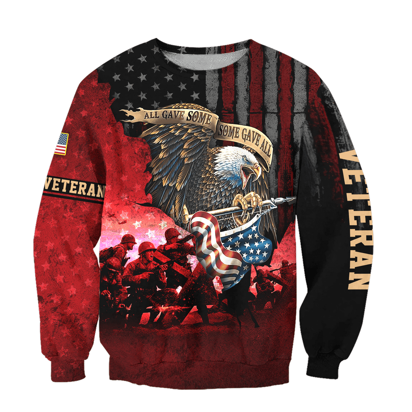 US VETERAN - All Gave Some Some Gave All Unisex Shirts , Gifts for veterans