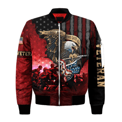 US VETERAN - All Gave Some Some Gave All Unisex Shirts , Gifts for veterans