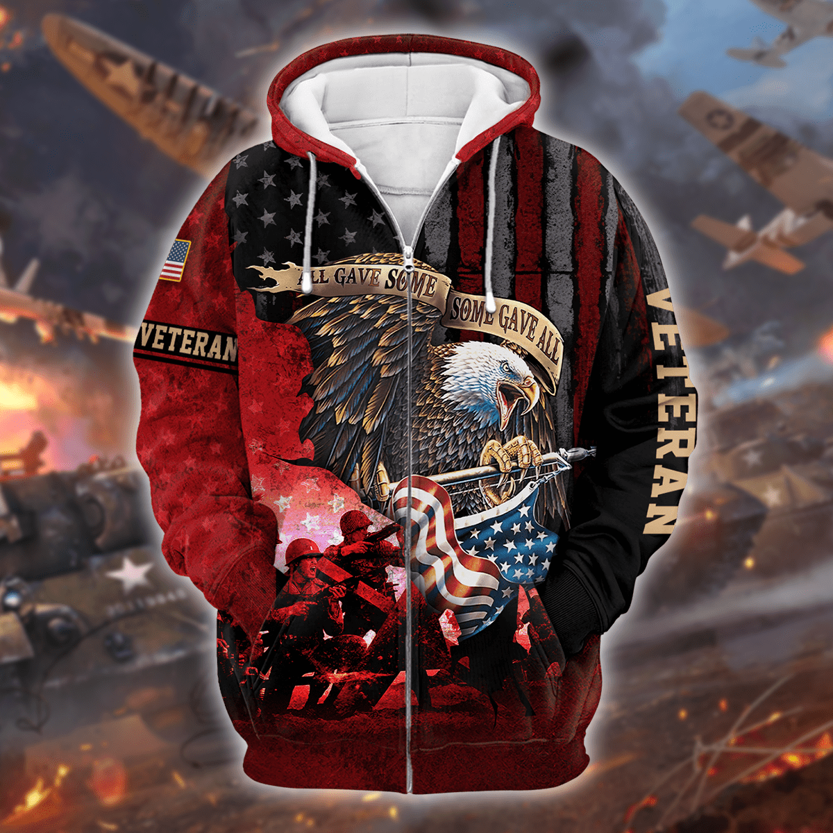 US VETERAN - All Gave Some Some Gave All Unisex Shirts , Gifts for veterans