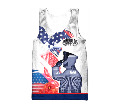 US Veteran - Memorial Day Is For Them Hoodie 3D , Gifts for veterans