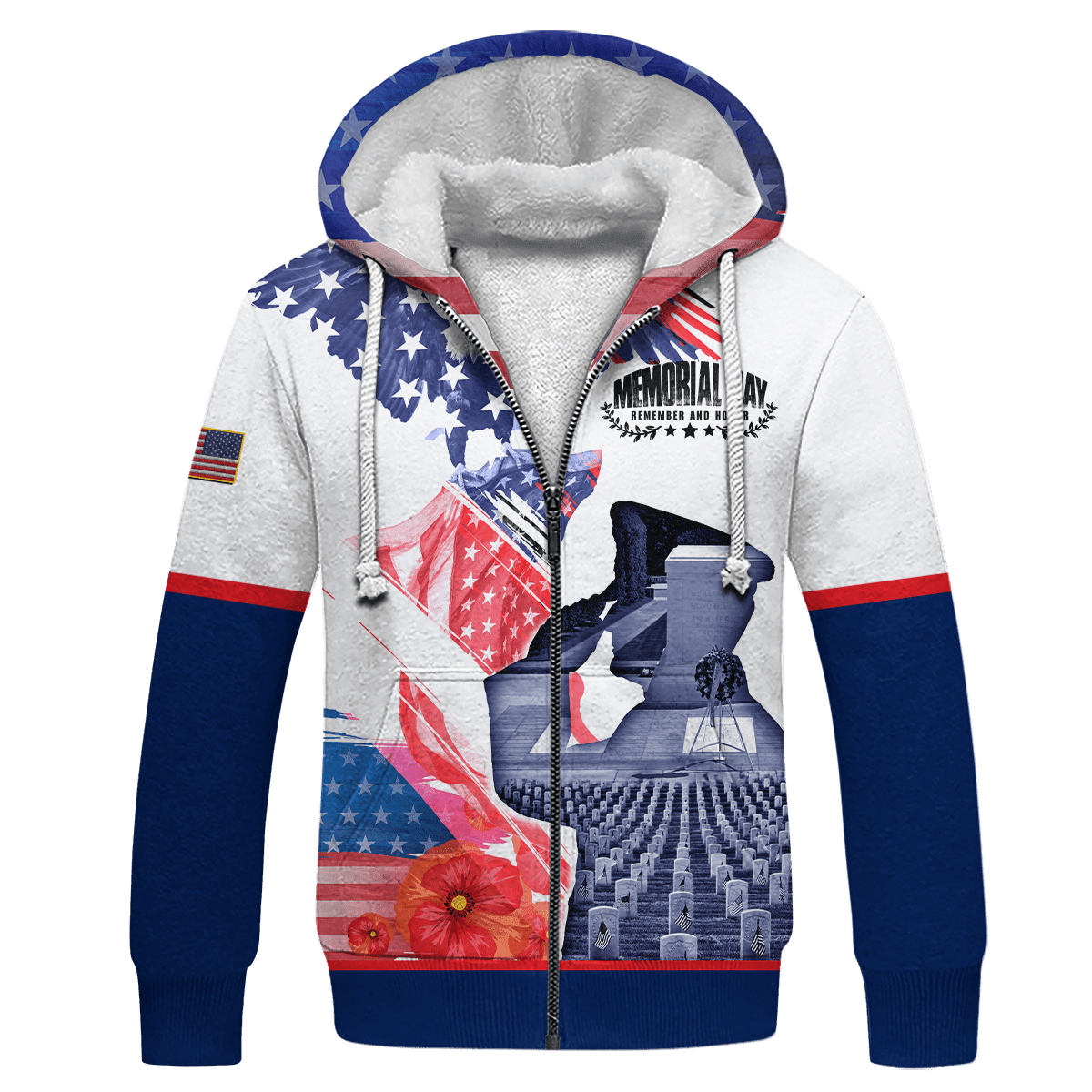 US Veteran - Memorial Day Is For Them Hoodie 3D , Gifts for veterans
